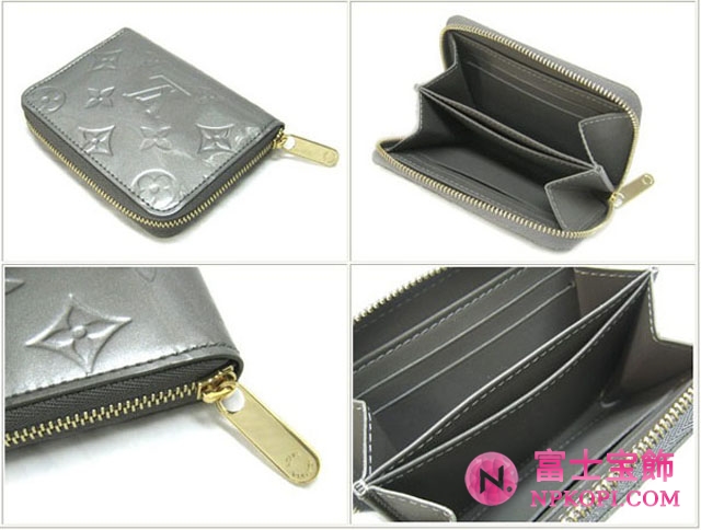 (LOUIS VUITTON)ルイヴィトン 偽物財布 ヴェルニ財布 ジッピーコインパース グリアールデコ M91527
